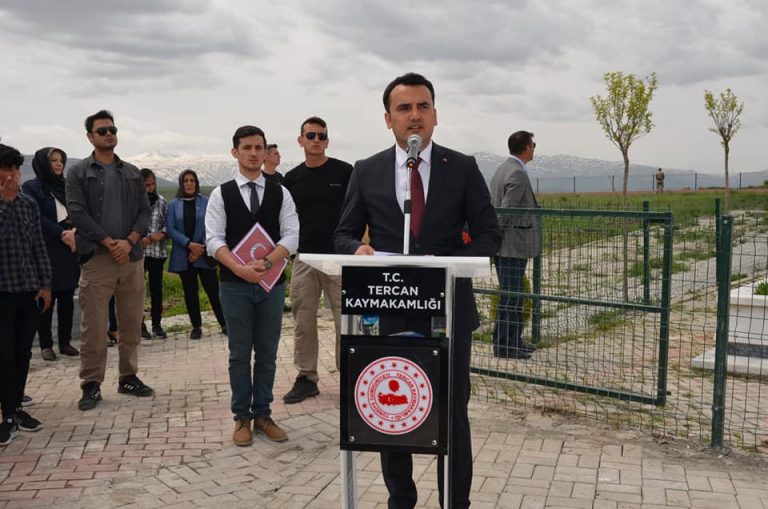 TERCAN ŞEHİTLERİNİ UNUTMADI
