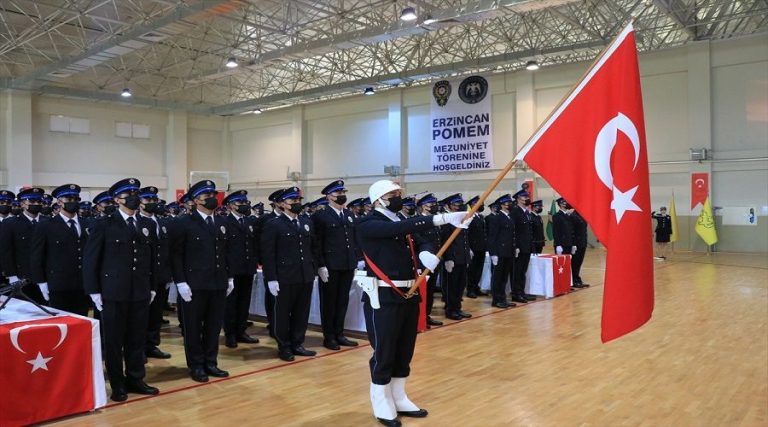 ERZİNCAN’DA  826 POLİS  MEZUNİYET TÖRENİ DÜZENLENDİ.
