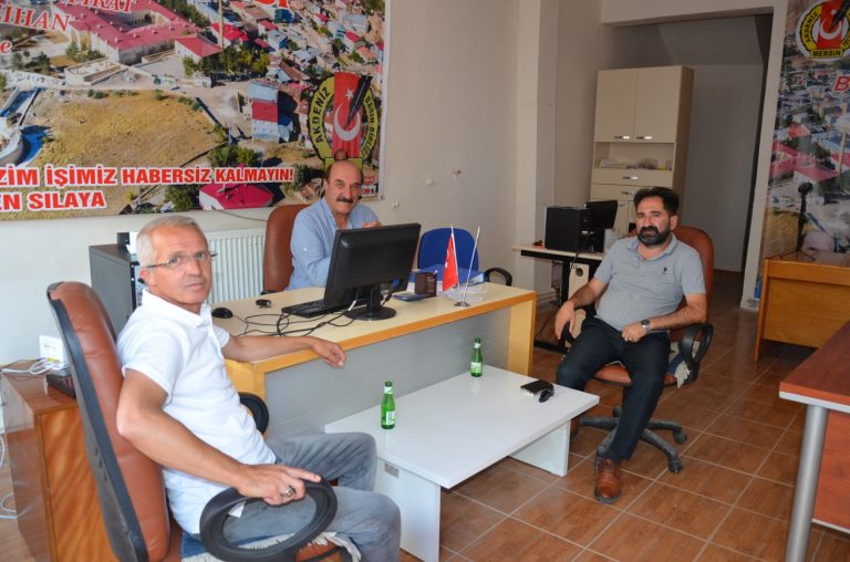 (İHA) ERZİNCAN BÖLGE MÜDÜRÜ GAZETEMİZİ ZİYARET ETTİ