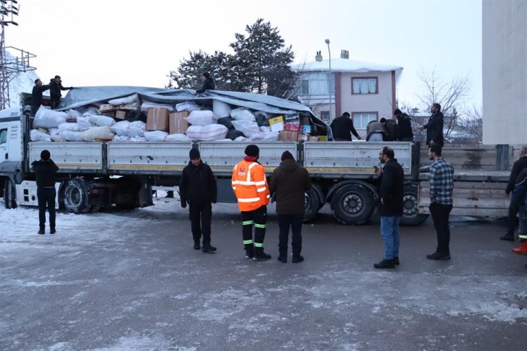 TERCAN’DAN DEPREM BÖLGESİNE YARDIM
