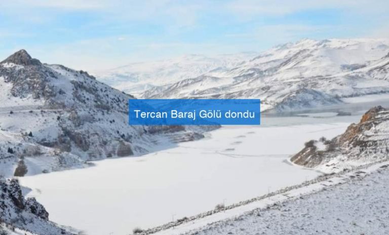 TERCAN BARAJ GÖLÜ DONDU