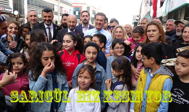 SARIGÜL HIZ KESMİYOR