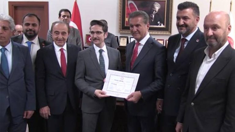 MUSTAFA SARIGÜL MAZBATASINI ALDI
