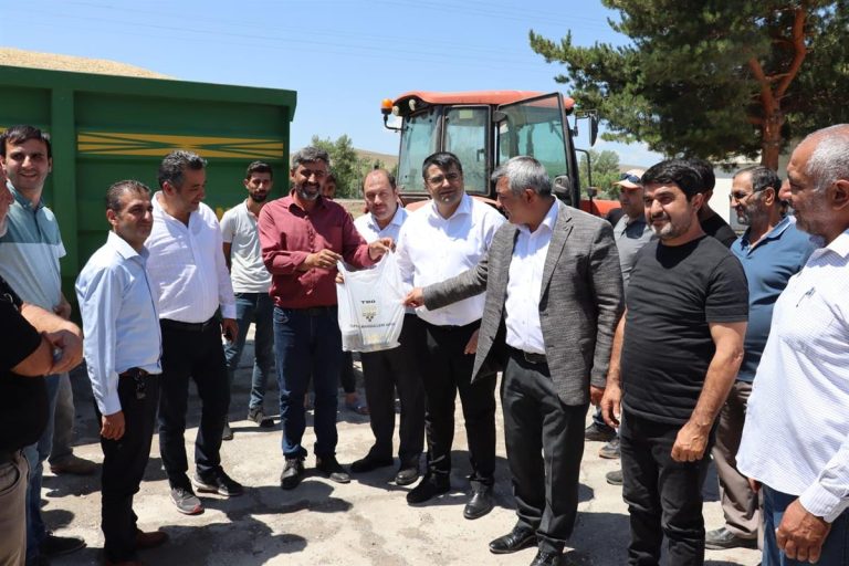 MERCAN’DA TOPRAK MAHSULLERİ OFİSİ BUĞDAY ALIMINA BAŞLADI