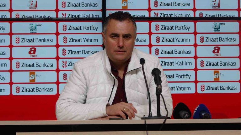ERZİNCANSPOR TEKNİK DİREKTÖRÜ AKAN, BİZ YOLUMUZA DEVAM EDİYORUZ
