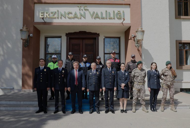 ERZİNCAN’DA POLİS HAFTASI’NIN 179. KURULUŞ YIL DÖNÜMÜ KUTLADI.