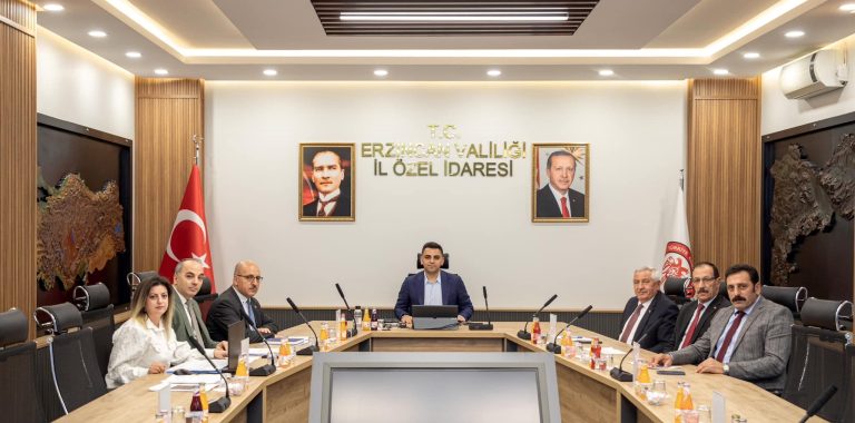 ERZİNCAN İL ENCÜMEN TOPLANTISI YAPILDI