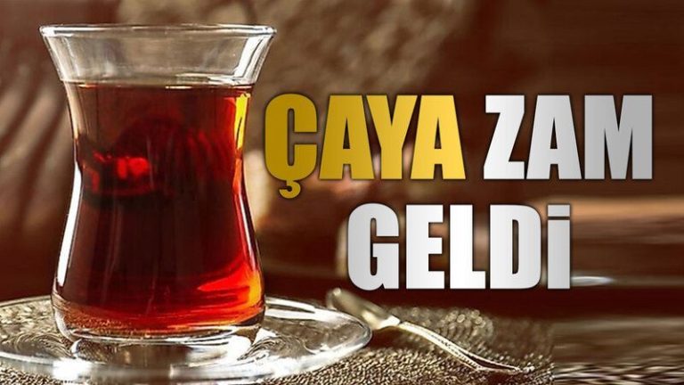 ERZİNCAN’DA ÇAY’IN TADI KAÇTI, TÜRK KAHVESİ 30-40 ÇAY 10 TL OLDU.