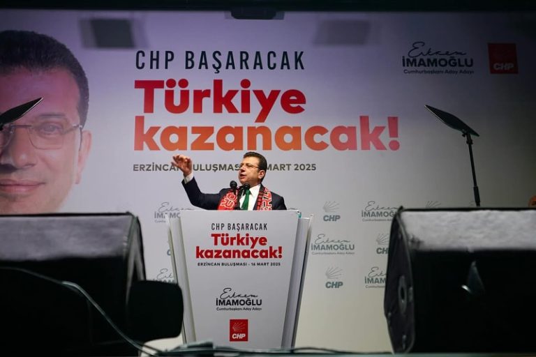 EKREM İMAMOĞLU ERZİNCAN’DA COŞKUYLA KARŞILANDI