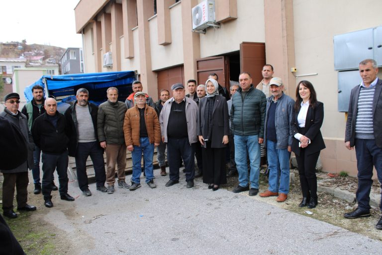 TERCAN’DA ÇİFTÇİLERE TOHUM DESTEĞİ