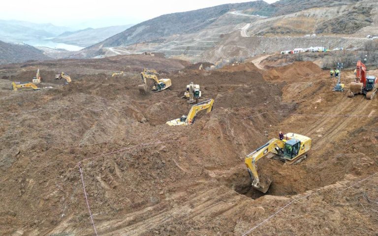 ERZİNCAN’DA ÇÖPLER ALTIN MADENİ’NDE  MADEN FACİASINA İLİŞKİN YENİ GÖRÜNTÜLER