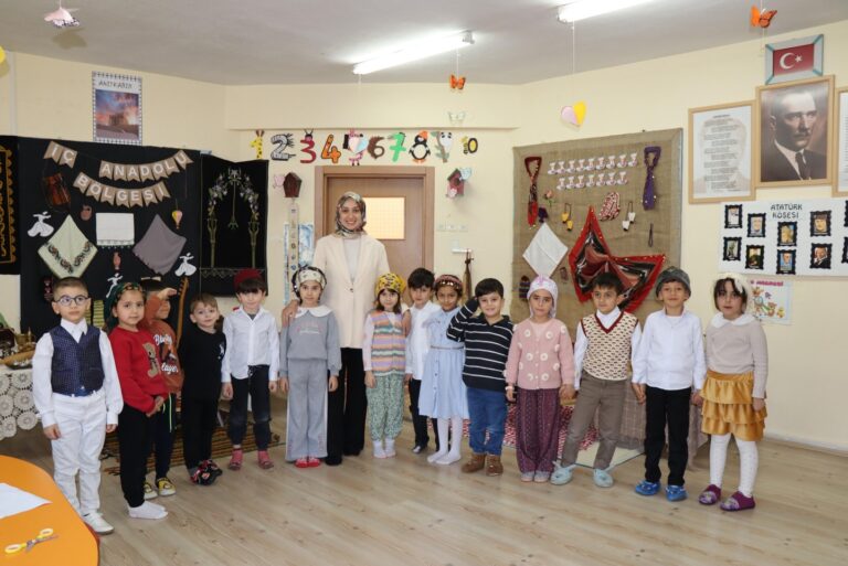 TERCAN KAYMAKAMI NESLİHAN KISA DUMAN ANAOKULUNU ZİYARET ETTİ